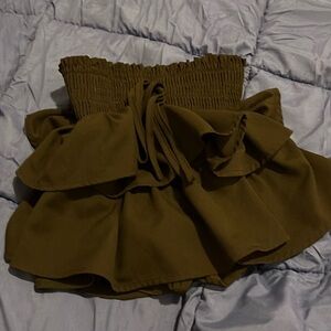 SHEIN Mini Ruffle Skirt